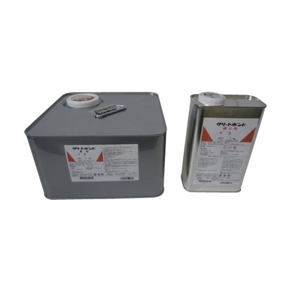 エービーシー商会 ABC エポキシ樹脂 クリートボンド#3 5kg(コンクリート打継用) CC3N91SZ 1セット 826-5727（直送品）