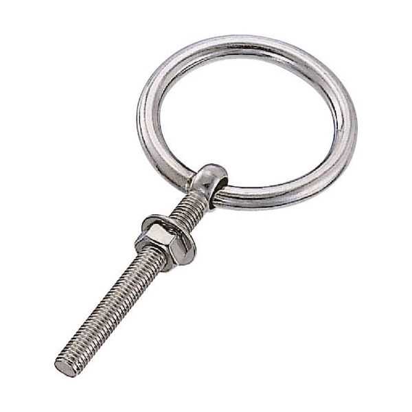 水本機械製作所 水本 ステンレス 丸カンボルト(ブネジ) 捻子径Wー3/8 A-025 1個 113-3040（直送品）