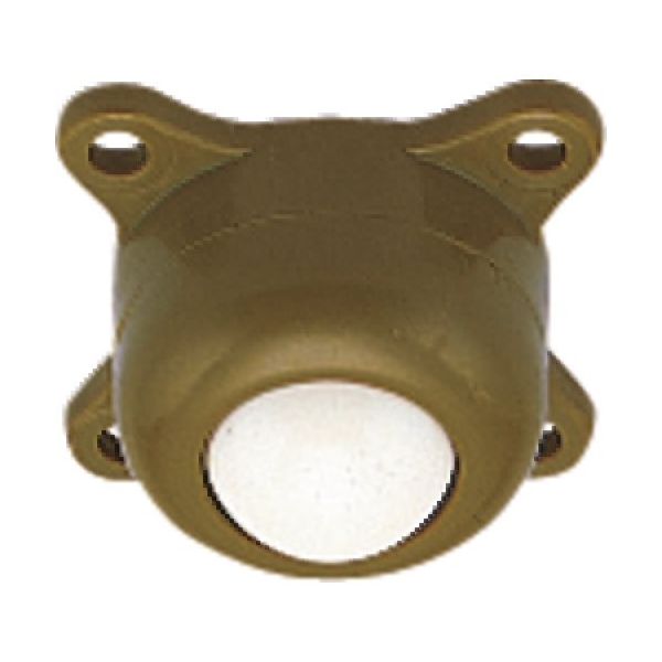 スガツネ工業 SUGATSUNE (200130422)NSー25プラコロ樹脂製ボールキャスター NS-25 1個 131-8102（直送品）