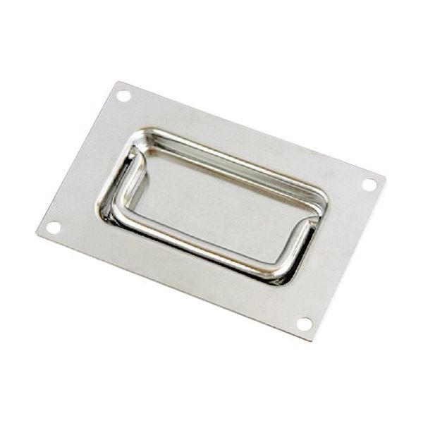 水本機械製作所 水本 ステンレス トランク取手 122mm×78mm TT-2 1個 332-2354（直送品）