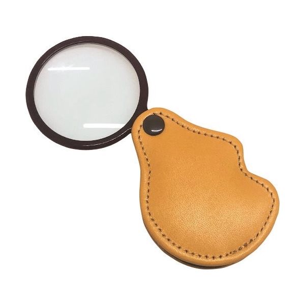 池田レンズ工業 池田レンズ 革製ポケットルーペ 3123 1個 805-1900（直送品）