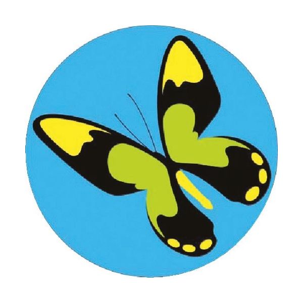 つくし工房 つくし たのし~る[こんちゅう1] とりばねあげは KS-22 1枚 185-2829（直送品）