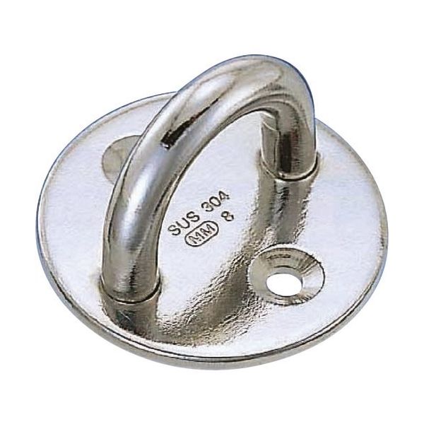 水本機械製作所 水本 ステンレス ラウンドアイ 径40mm A-052 1個 113-4590（直送品）