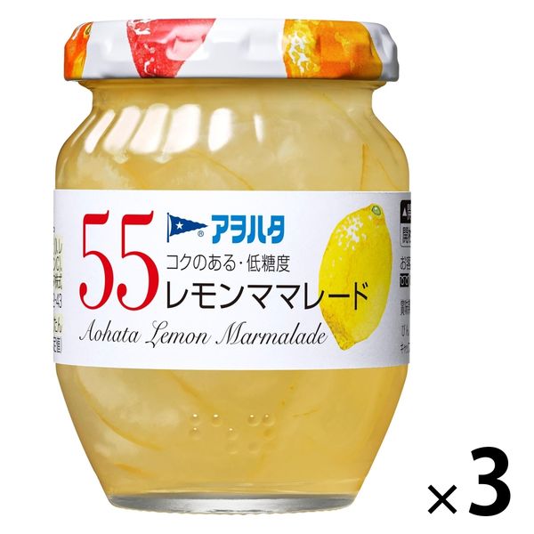 55 レモンママレード 150g 3個 アヲハタ