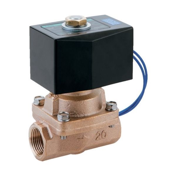 CKD 蒸気用パイロットキック式2ポート電磁弁 SPK11-15A-K4A-AC220V 1個 118-8192（直送品）