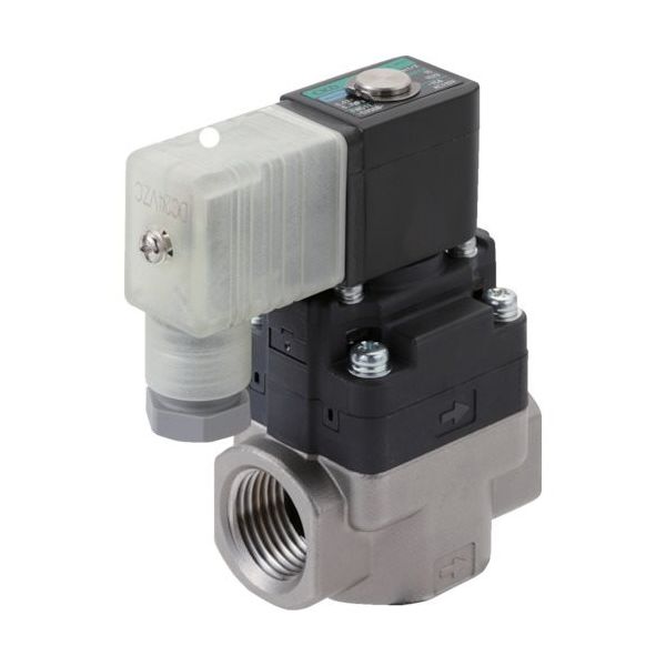 CKD 水用小形パイロット式電磁弁 FWD11-10A-D2C-AC200V 1個 838-7883（直送品）