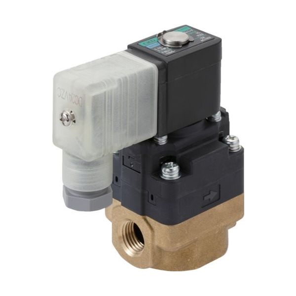 CKD 水用小形パイロット式電磁弁 FWD11-10A-D2C-AC100V 1個 838-7882（直送品）