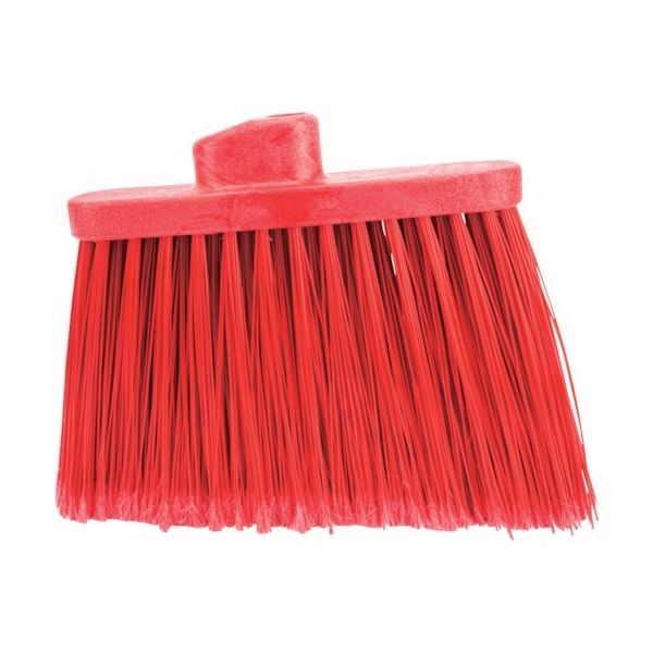 エー・エム・プロダクツ カーライル アングルブルームヘッド(先割れあり)レッド 36867EC05 1袋(1個) 268-8446（直送品）