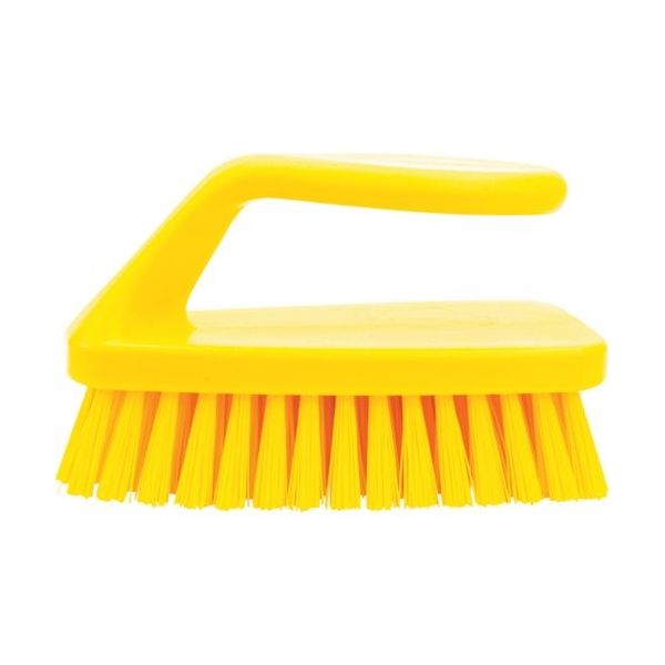 エー・エム・プロダクツ カーライル アイロンハンドルブラシ イエロー 40024EC04 1袋(1個) 254-4428（直送品）