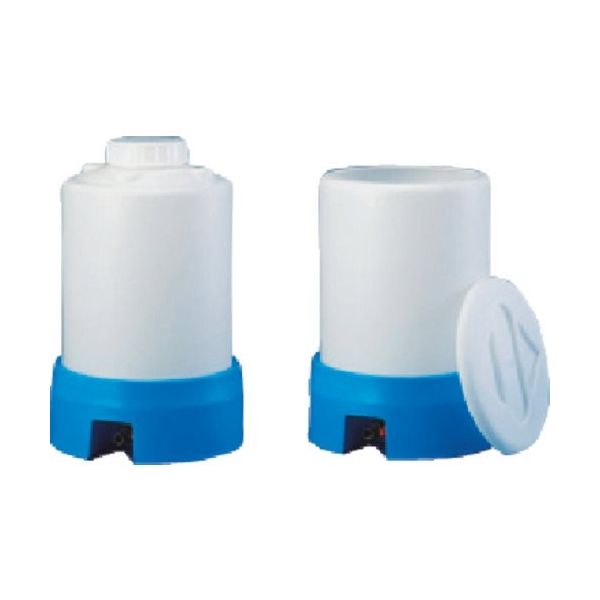 東京硝子器械 TGK テーパータンク50L ネジキャップキャスタ無 280-21-45-06 1台 190-5411（直送品）