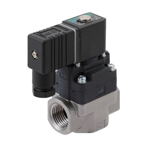 CKD 水用小形パイロット式電磁弁 FWD11-15A-D2GB-AC200V 1個 838-7969（直送品）