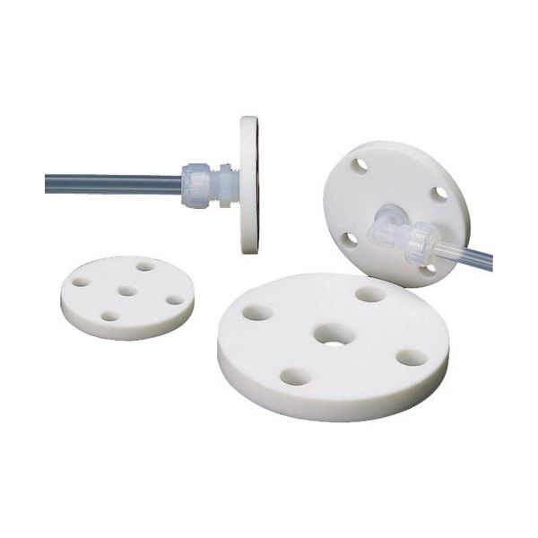 ■フロンケミカル フッ素樹脂(PTFE)フランジ 15A×5K×RC1/2 NR1405009(4404688)