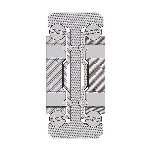 スガツネ工業 (190114192)CBLーE1902ー700スライドレール CBL-E1902-700 1本 159-6089（直送品）