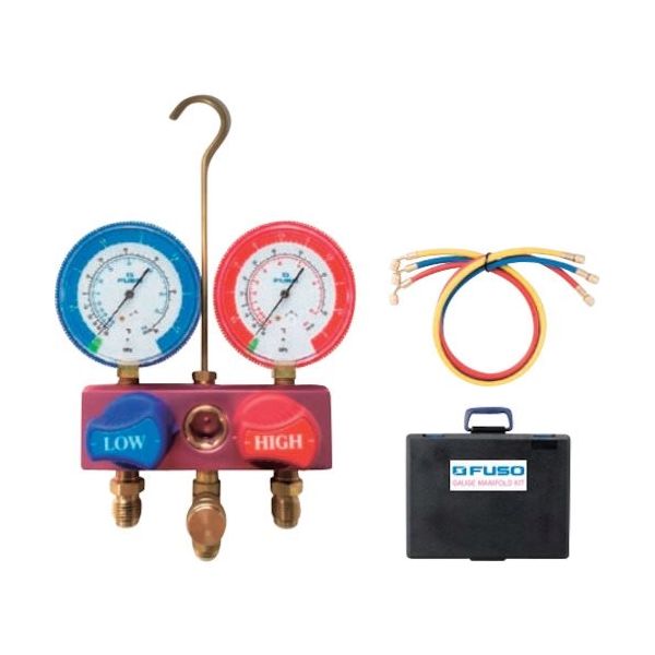 AーGas Japan FUSO ミニマニホールドキット FS-701H-1 1式 343-7742（直送品）
