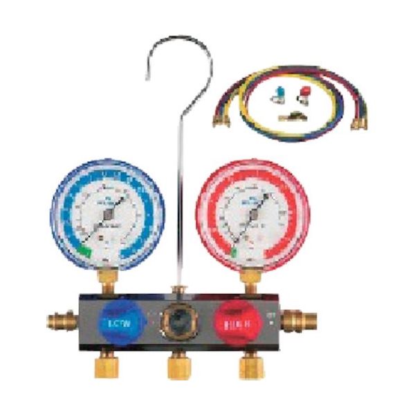 AーGas Japan FUSO カーエアコン用マニホールドキット FS-703Y 1式 363-0230（直送品）