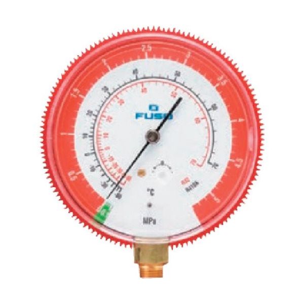 AーGas Japan FUSO 高圧ゲージ FS-713EH 1個 337-0013（直送品）