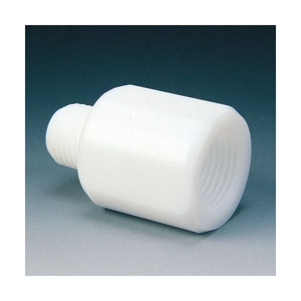 フロンケミカル PTFE オス・メス型ジョイント RC1/2×R1/4 NR0092-004 1個 734-7235（直送品）