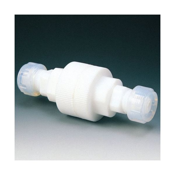 フロンケミカル フッ素樹脂(PTFE) 逆流防止バルブA型 12φ NR0097-004 1個 734-7448（直送品）