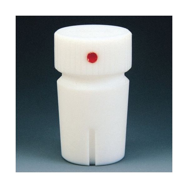 フロンケミカル フッ素樹脂（PTFE）頭栓ミゾ付 40/40 NR0312-006 1個 734-9220（直送品）