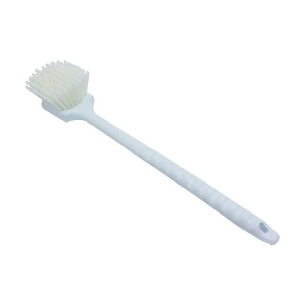 エー・エム・プロダクツ カーライル ロングハンドルブラシ ホワイト 40501EC02 1袋(1個) 254-4426（直送品）