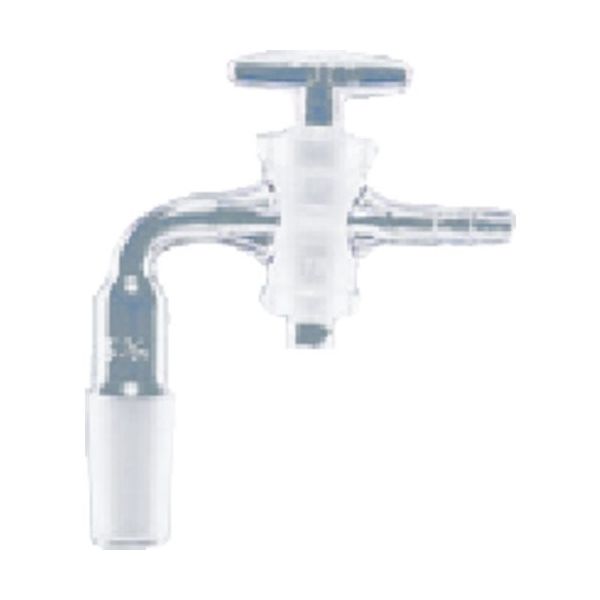 東京硝子器械 TGK 共通連結管 曲管90°コック付15/25 371-13-25-05 1個 185-1397（直送品）