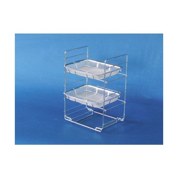 東京硝子器械 TGK 網バット用棚 1枚2段 360-22-92-21 1台 183-7171（直送品）