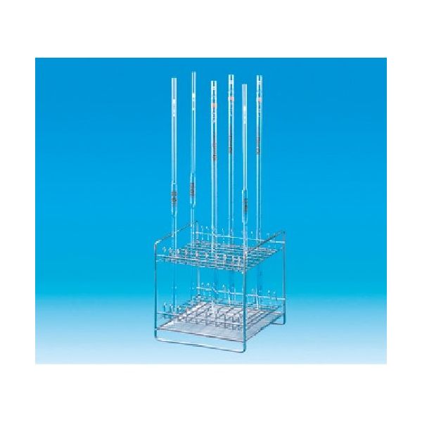 東京硝子器械 TGK ピペット立 SS W150×D150×H150mm 360-51-61-41 1台 183-4073（直送品）