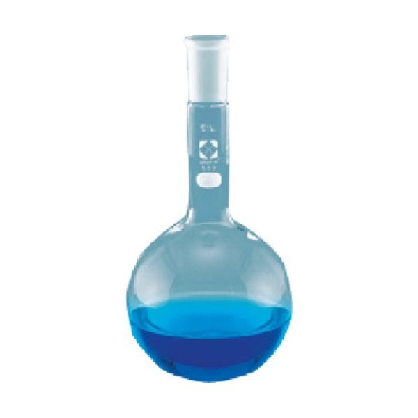 東京硝子器械 TGK 共通丸底フラスコ首長500mL24/40 371-13-01-01 1個 184-0405（直送品）