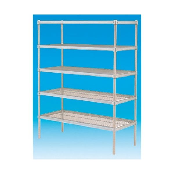 東京硝子器械 TGK シェルフSUS46×61×190 4段 223-58-57-03 1台 189-1249（直送品）