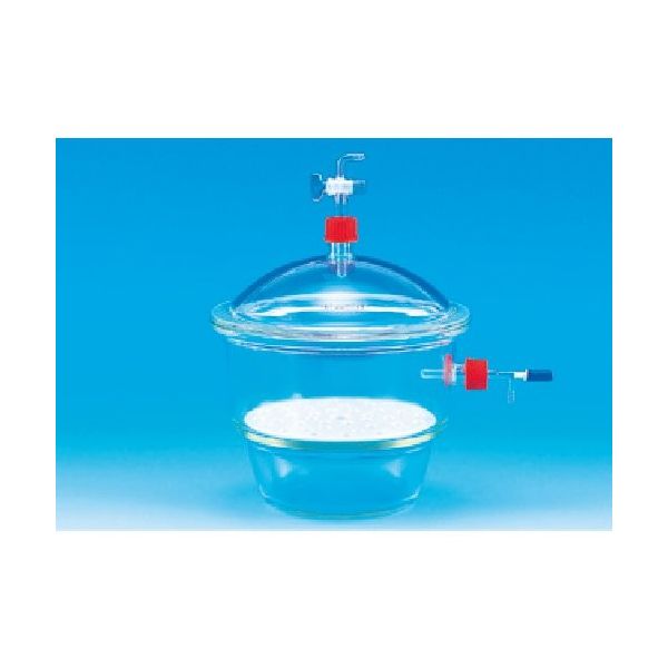 東京硝子器械 TGK ねじ口デシケーター上口横口 240mm 371-07-26-03 1台 184-5093（直送品）