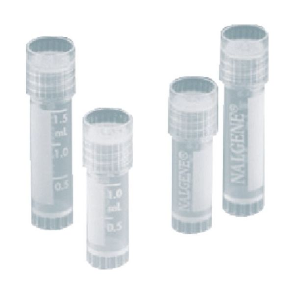 東京硝子器械 TGK S100クライオバイアル 1.0mL 五百入 602-21-50-09 1箱(500個) 185-3276（直送品）