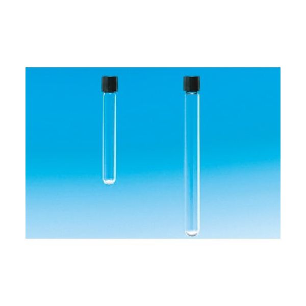 東京硝子器械 TGK ねじ口試験管 STー18M KCー3T付 50入 717-03-30-77 1箱(50個) 185-3582（直送品）