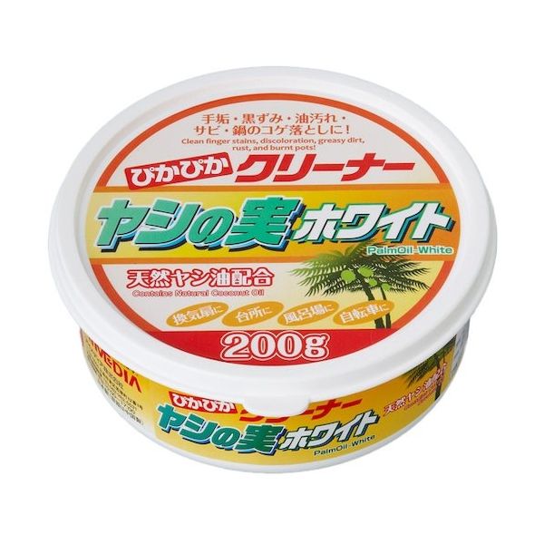 アイメディア ぴかぴかクリーナーヤシの実ホワイト 1070213 1個 348-9095（直送品）