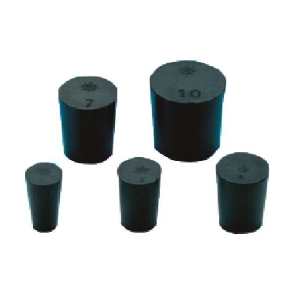 東京硝子器械 TGK フッ素ゴム栓 #15 125-17-24-15 1個 189-1008（直送品）