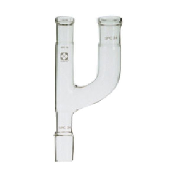 東京硝子器械 TGK SPC連結管 二又 SPC19ー24ー24 371-13-59-47 1個 183-8921（直送品）