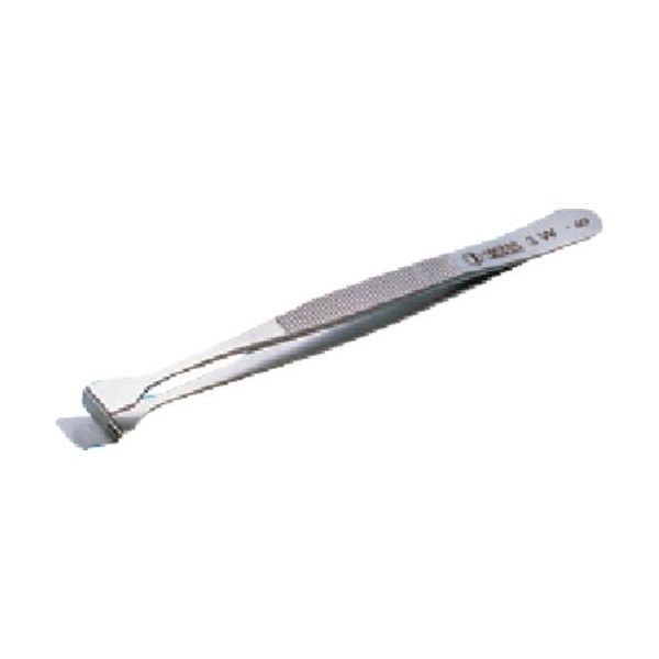 東京硝子器械 TGK ウェハー用フラットピンセット 4W 990-25-22-19 1本 185-4066（直送品）