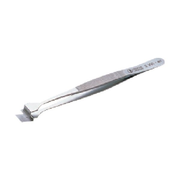 東京硝子器械 TGK ウェハー用フラットピンセット 6WL 990-25-22-24 1本 183-3443（直送品）