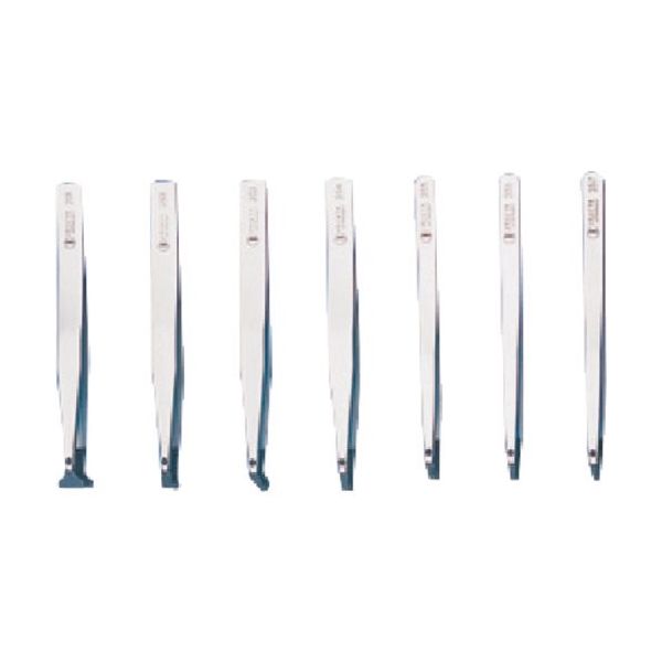 東京硝子器械 TGK カーボンピンセット #255 990-25-24-05 1本 185-4028（直送品）