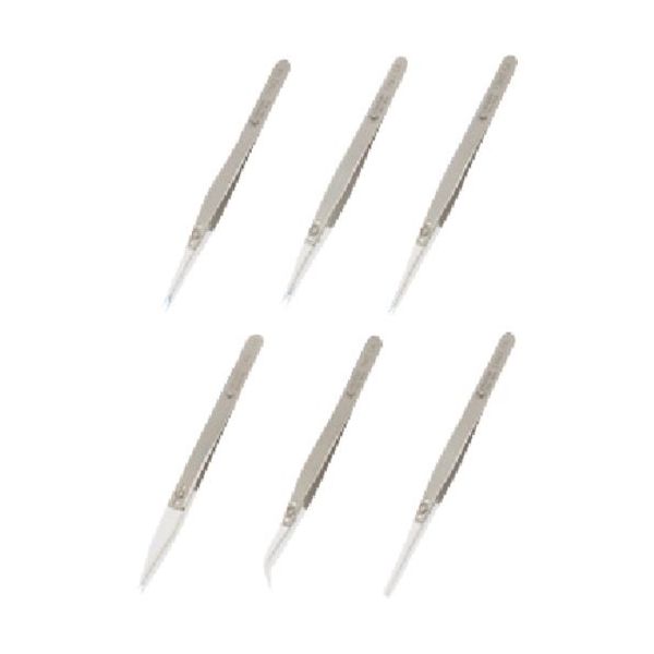 東京硝子器械 TGK セラミックピンセットIDー2AMZーSA 990-25-24-65 1本 185-5616（直送品）