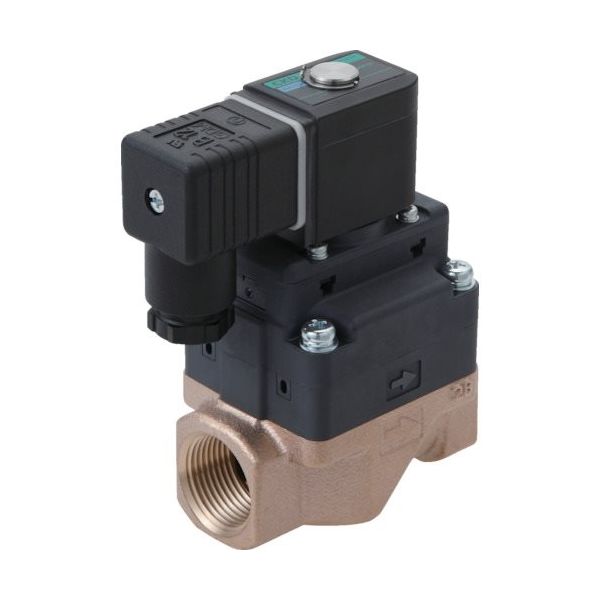 CKD 水用小形パイロット式電磁弁 FWD11-10A-02HB-AC100V 1個 838-7872（直送品）