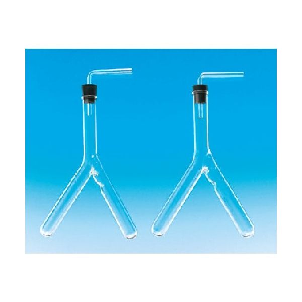 東京硝子器械 TGK 試験管二又 16.5φ 835-03-71-01 1個 185-6996（直送品）