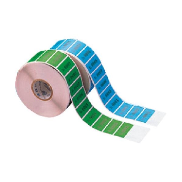 東京硝子器械 TGK ナンバー連続ラベル NRー5型 青色 444-55-87-05 1個 185-9050（直送品）