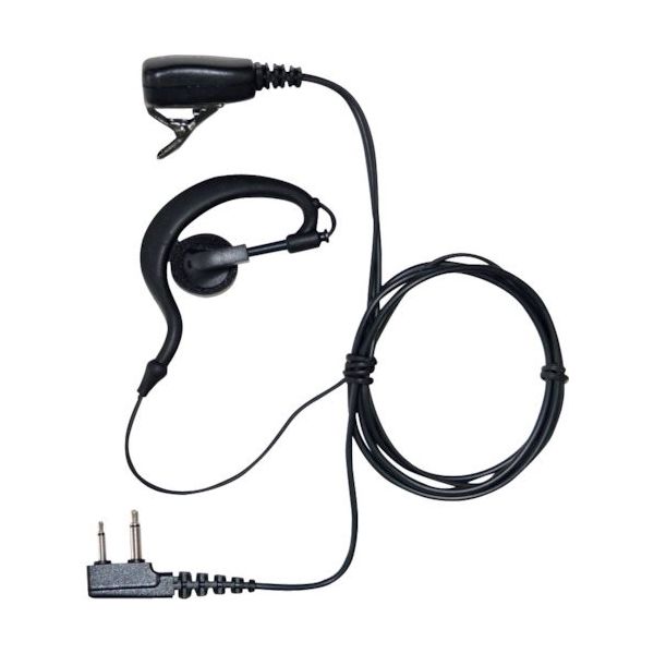 エフ・アール・シー F.R.C. 耳掛け型イヤホンマイク(トランシーバー専用) FH-23F 1本 408-1634（直送品）
