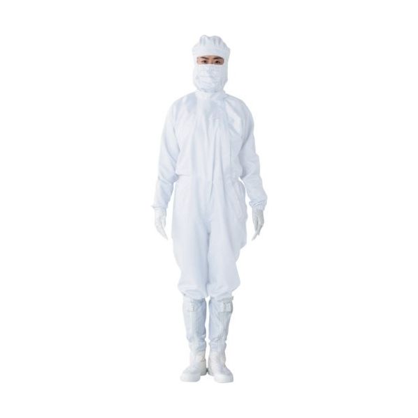 東洋リントフリー TriApex クリーンスーツ FC142C ホワイト 5L FC142C-01-5L 1着 351-8407（直送品）