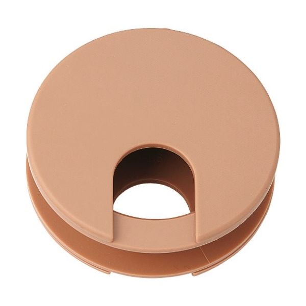 スガツネ工業 SUGATSUNE (210029533)LSU60LBR配線孔キャップ LSU60LBR 1個 131-7339（直送品）