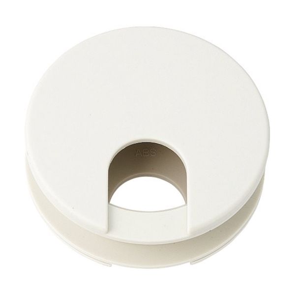 スガツネ工業 SUGATSUNE (210017353)LSU60WT配線孔キャップ LSU60WT 1個 131-4024（直送品）