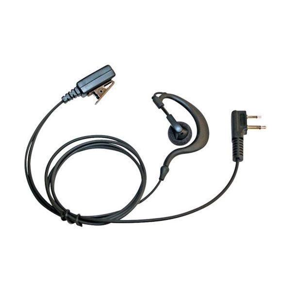 エフ・アール・シー F.R.C. 耳掛け型イヤホンマイク(業務仕様/トランシーバー専用) FPG-23F 1本 370-1515（直送品）