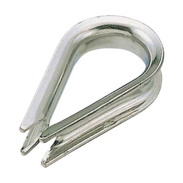 水本機械製作所 水本 板シンブル 使用ロープ径4mm A-1099 1個 316-9804（直送品）