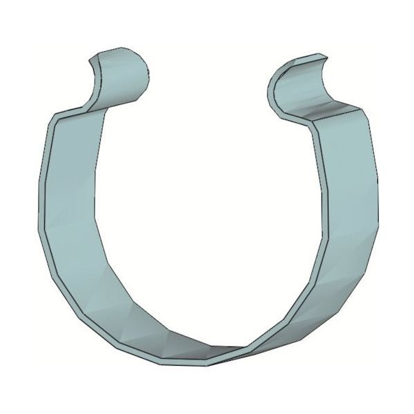 白光 クリップC B2158 1個 848-3049（直送品）