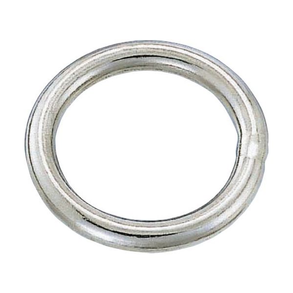 水本機械製作所 水本 ステンレス 丸リンク 線径2mm内径45mm R-2-45 1個 317-5990（直送品）